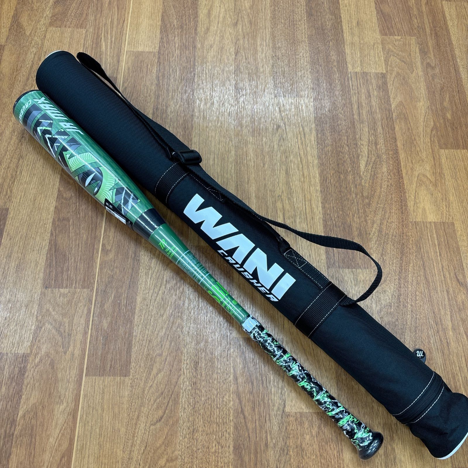マルーチ marucci キッズ 少年軟式用 バット 野球 ジュニア ワニクラッシャーマックス 78 cm 平均610 g MJJSBBWCMJ トップミドル ンス WANI CRUSHER MAX Jr. マルチ 軟式 子ども ワニ バットケース付
