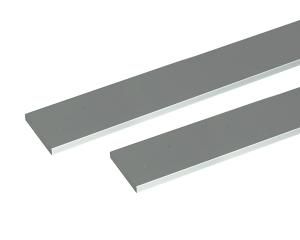 【新品・5営業日で発送】ハイロジック アルミ平棒 2m 3.0x100mm シルバー 2本組