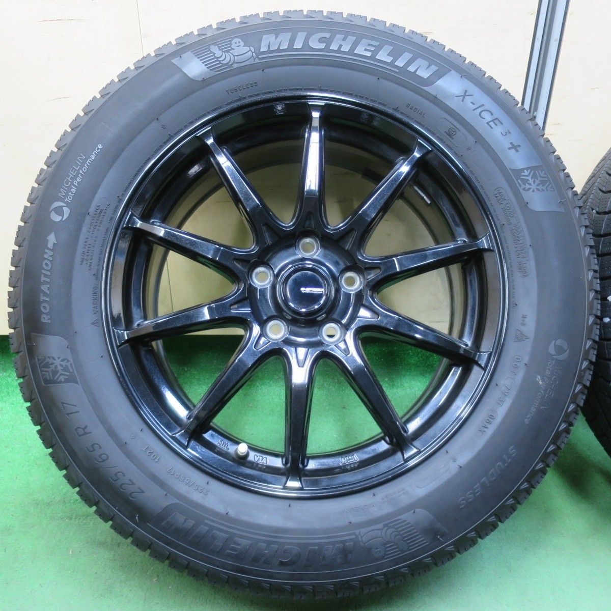 【美品！】225/65R17 スタッドレス【バリ溝】 バリ溝！キレイ！9分☆G-SPEED スタッドレス 225/65R17