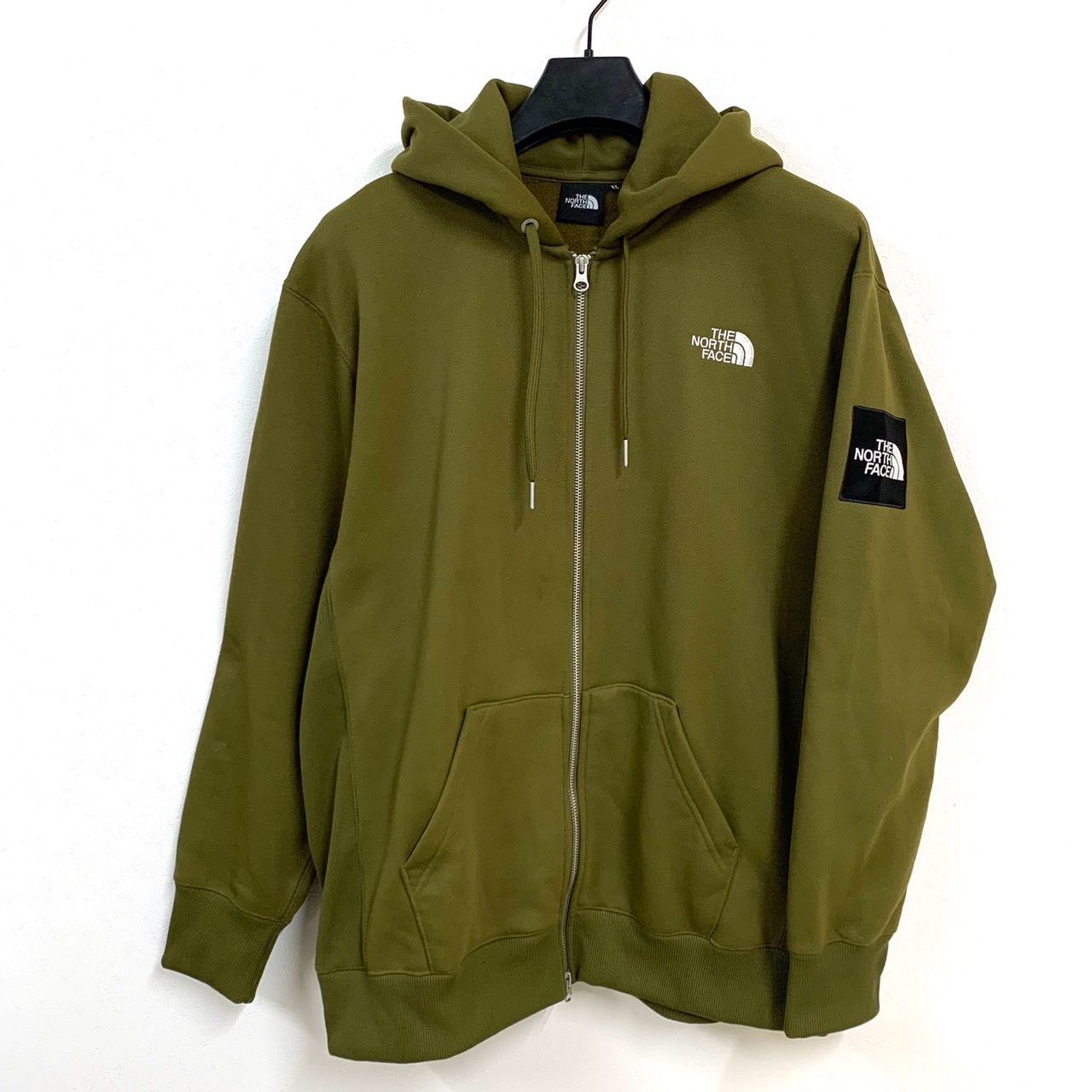 THE NORTH FACE】ザ ノースフェイス/スクエアロゴフルジップパーカー 