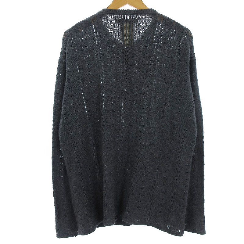 Paul Harnden 黒 長袖カーディガン M Paul Harnden 黒 長袖カーディガン M