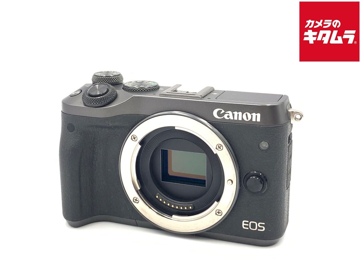 並品 キヤノン EOS M6 ボディ ブラック