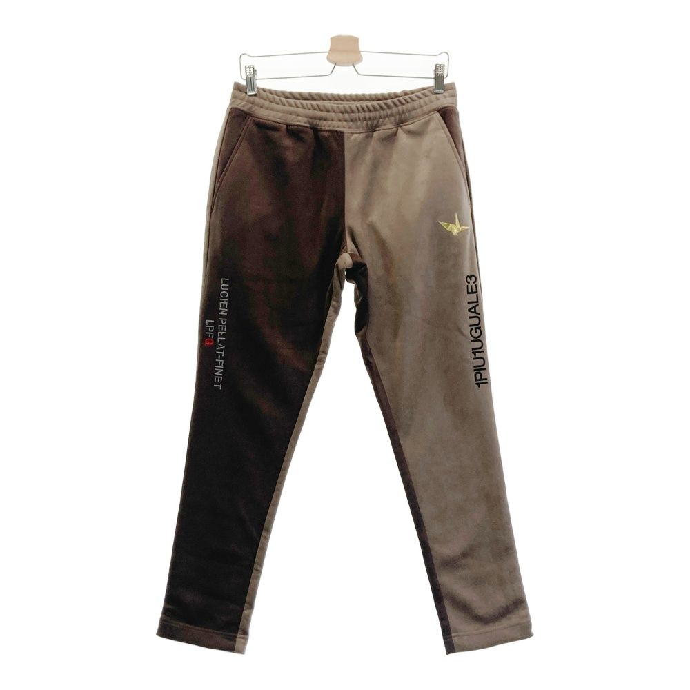 サイズ 4 1PIU1UGUALE3 GOLF ×lucien pellat-finet GRP090 ストレッチ ロングパンツ 起毛 ブラウン系 240101539031 ゴルフウェア メンズ ストスト