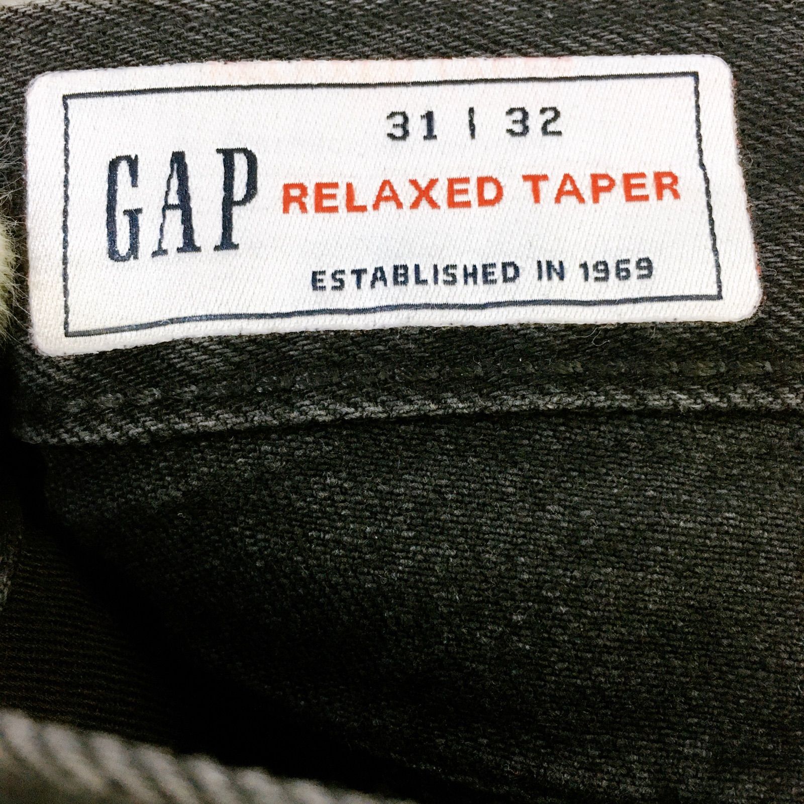 GAP RELAXAD TAPER デニムジーンズ メンズ 31/32サイズ