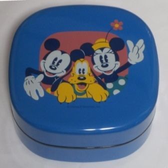 メルカリshops 重箱 ディズニー ２段 オードブルボックス 弁当箱 菓子器 小物入れ