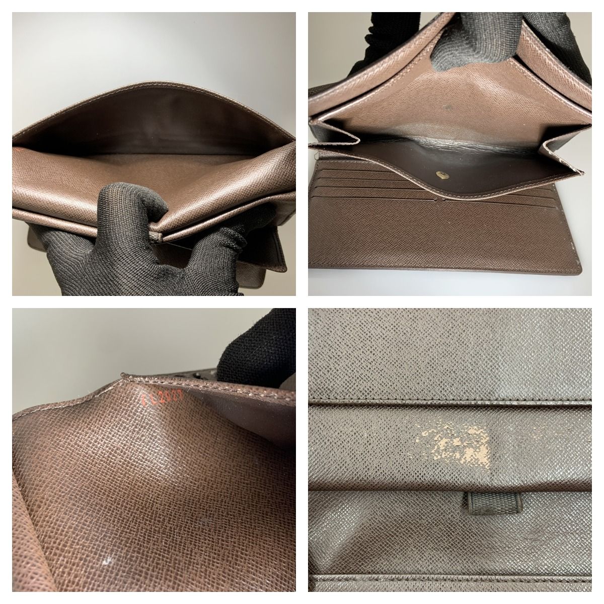 〇〇LOUIS VUITTON ルイヴィトン ダミエ ポルトフォイユ 