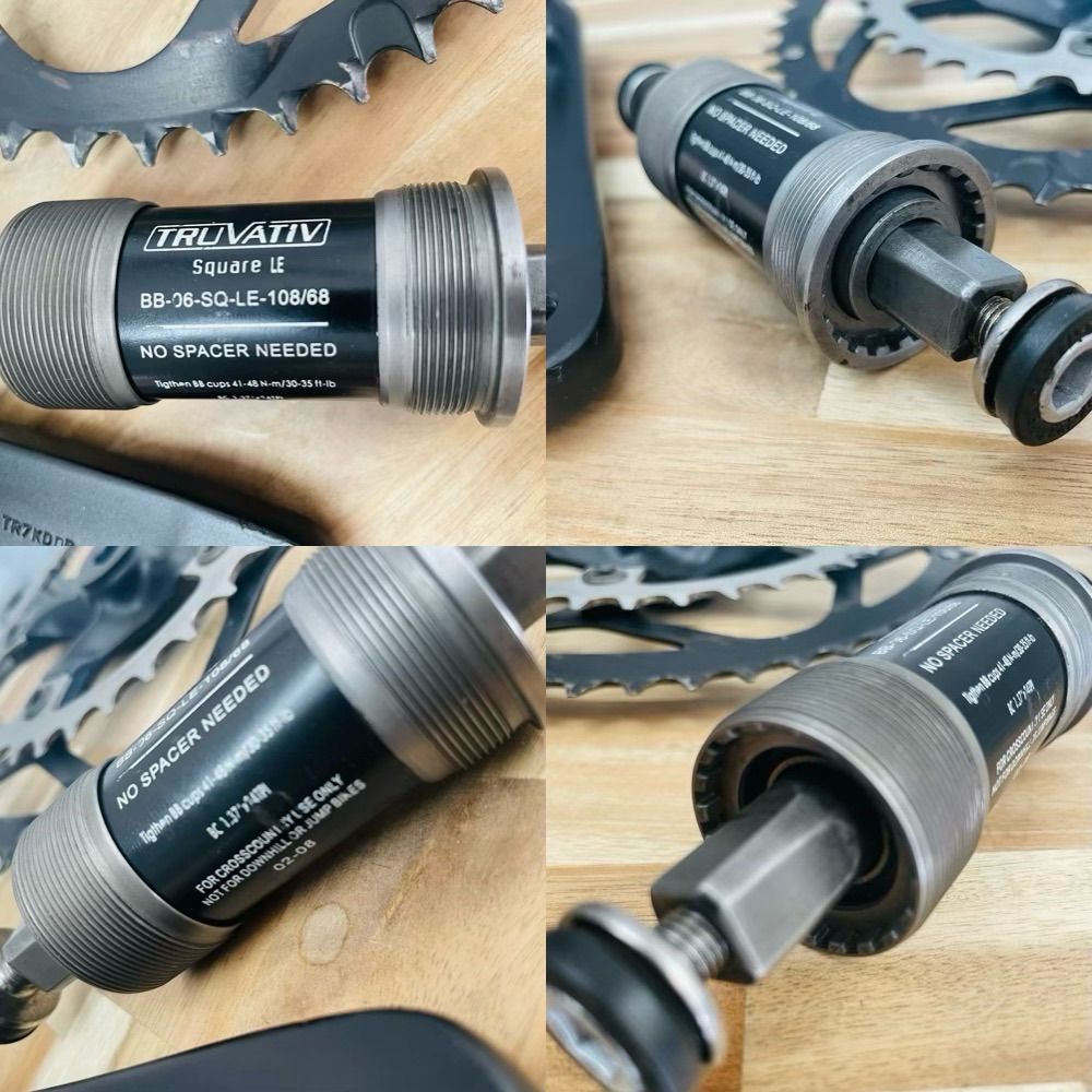TRUVATIV Touro クランクセット 172.5mm 50-36T BB付き sram