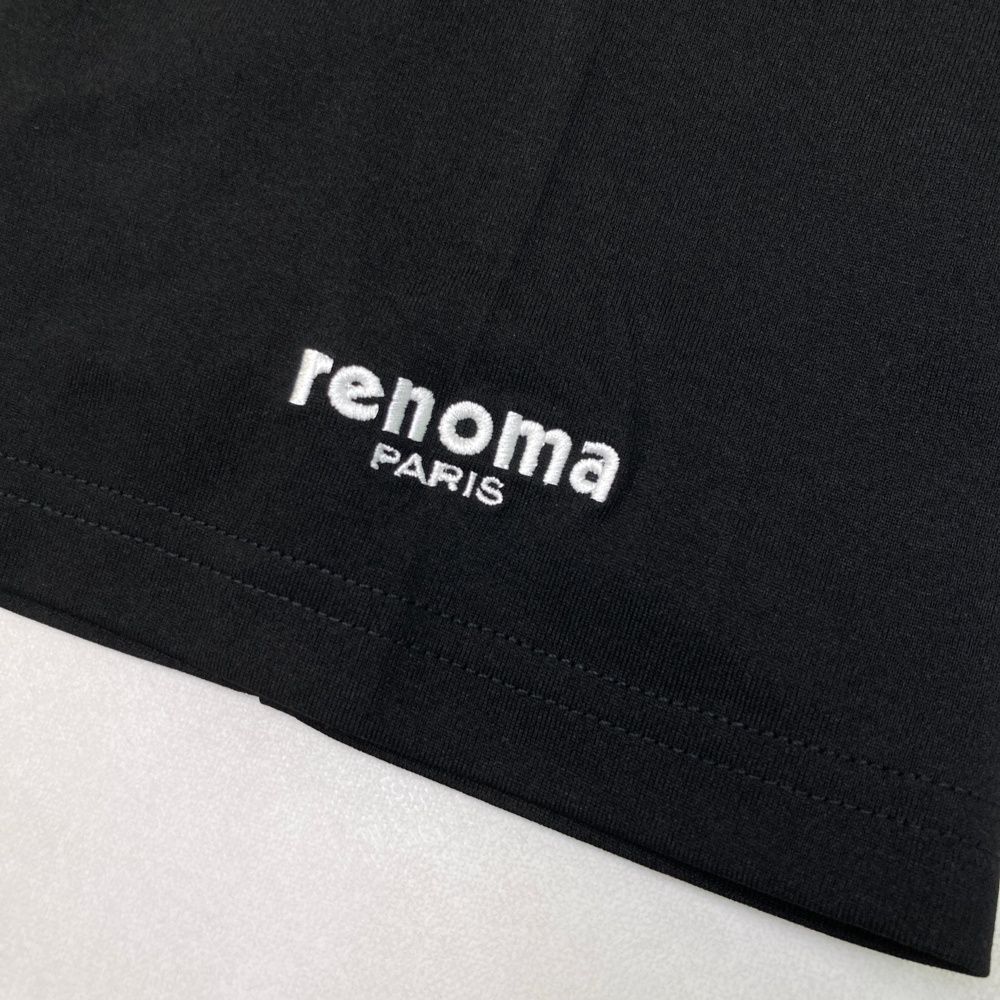 サイズ XL RENOMA GOLF レノマゴルフ 半袖モックネックTシャツ ブラック系 240101538366 ゴルフウェア メンズ ストスト LLC-HASEGAWATOSO_COM