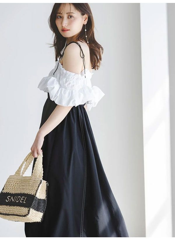 新作10%OFF】 【即納】スナイデル SNIDEL ドレス 25春夏