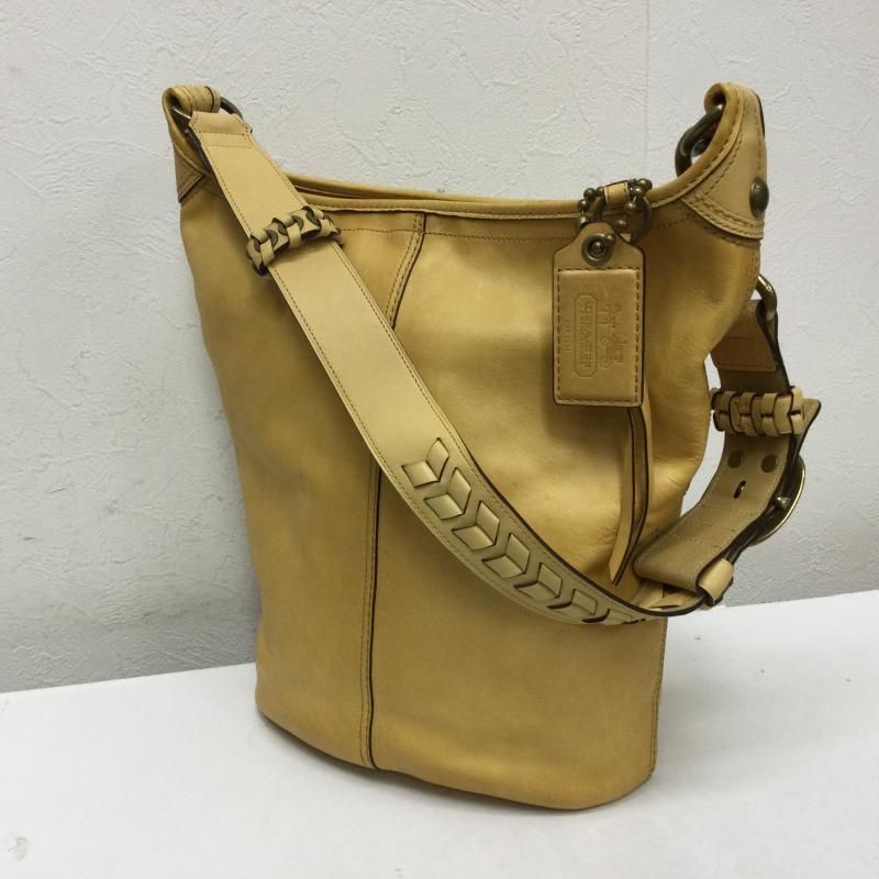 CORCH レザーバケツショルダーバッグ コーチ COACH ショルダーバッグ