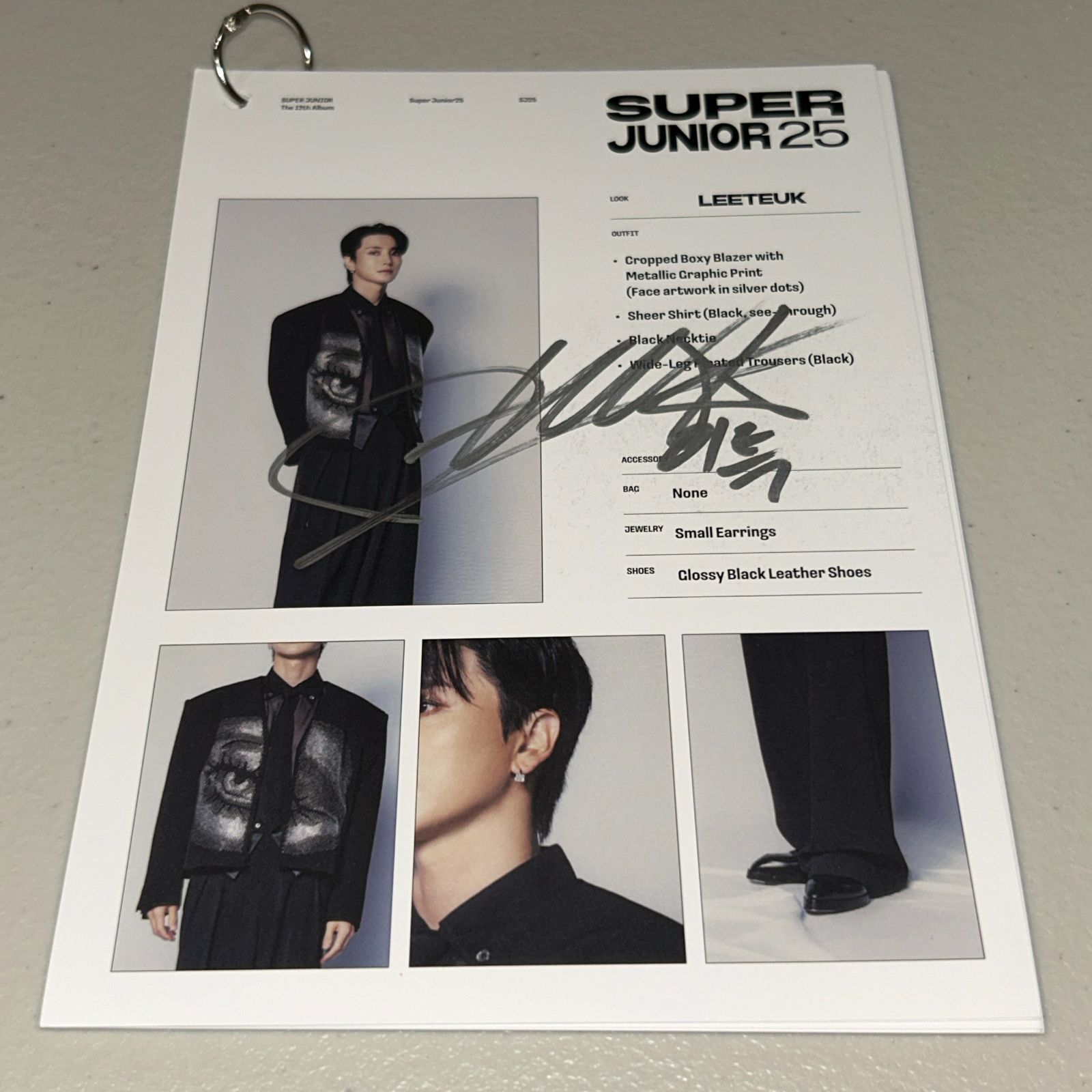 SUPER JUNIOR 直筆サイン「Super Junior25 (25 Ver.)」 - メルカリ