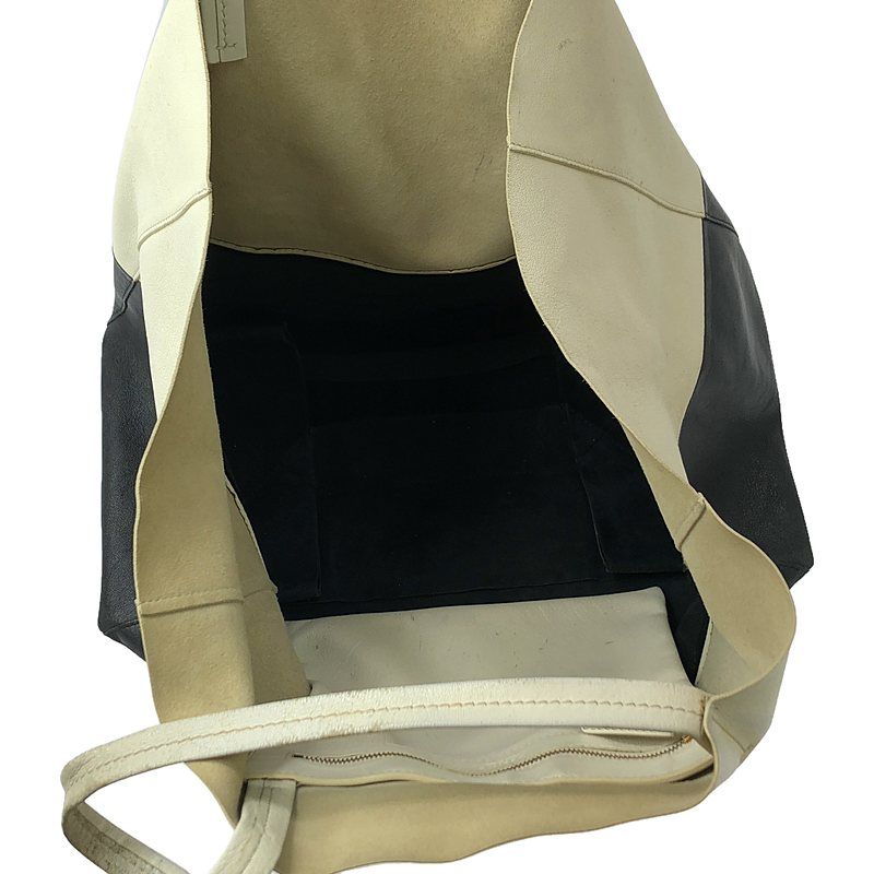 CELINE ホリゾンタルカバ トートバッグ バイカラー 大容量 フィービー期 CELINE ホリゾンタルカバ トートバッグ バイカラー 大容量