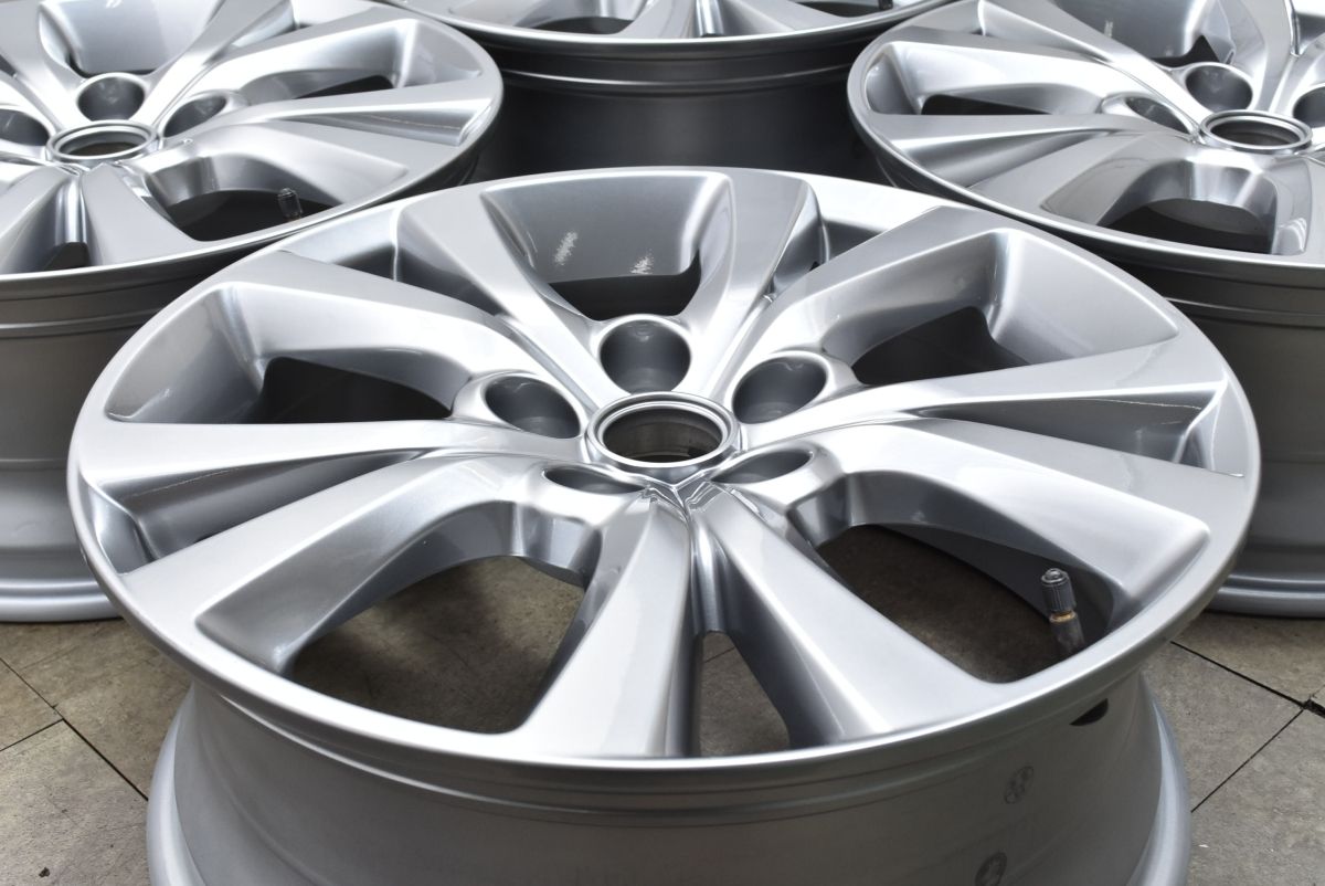 新車外し マツダ CX-30 純正 18in 7J 45 PCD114.3 4本セット スタッドレス用 流用 MX-30 CX-3 MAZDA3 アクセラ ビアンテ MPV