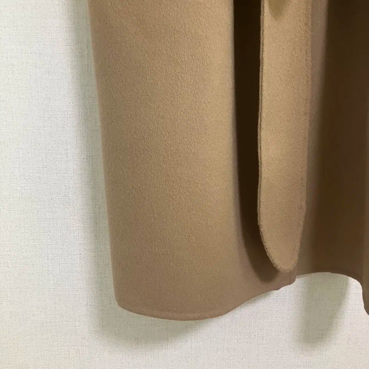 ベルト付き ロングコート