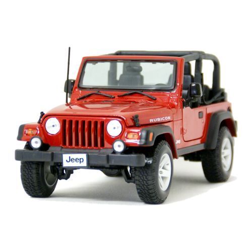 Maisto (マイスト) Jeep Wrangler Rubicon 1/18 レッド ジープ