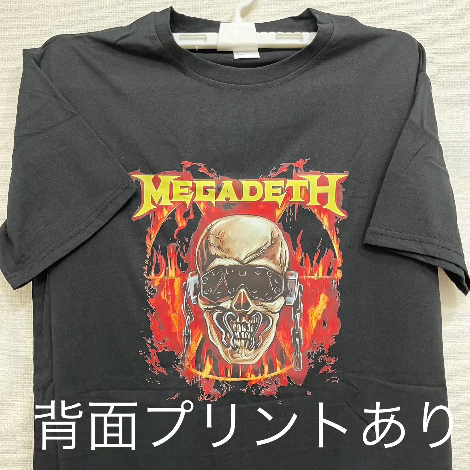 新品】メガデス MEGADETH バンドTシャツ メタル ロック ブラック 