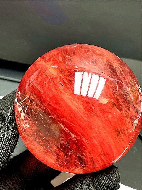 超大直径約:204mm重さ約10825超綺麗赤水晶丸玉B82E1/390E08A 約: 62mm超綺麗☆赤水晶丸玉B86E1/32E14A - メルカリ