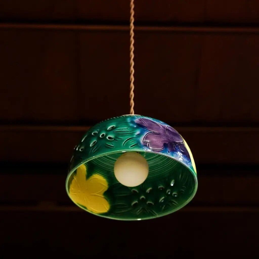 万古焼｜千陶作｜緑 紫