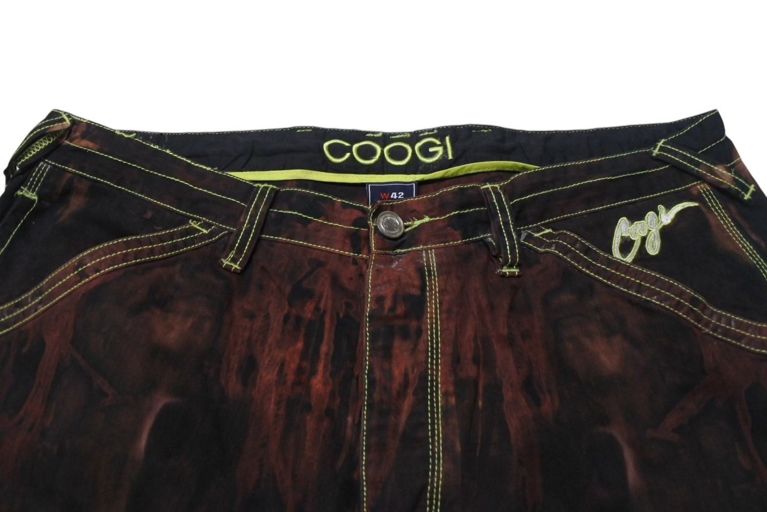 COOGI クージー バギーカーゴショーツ サイズ42 コットン ブラック  