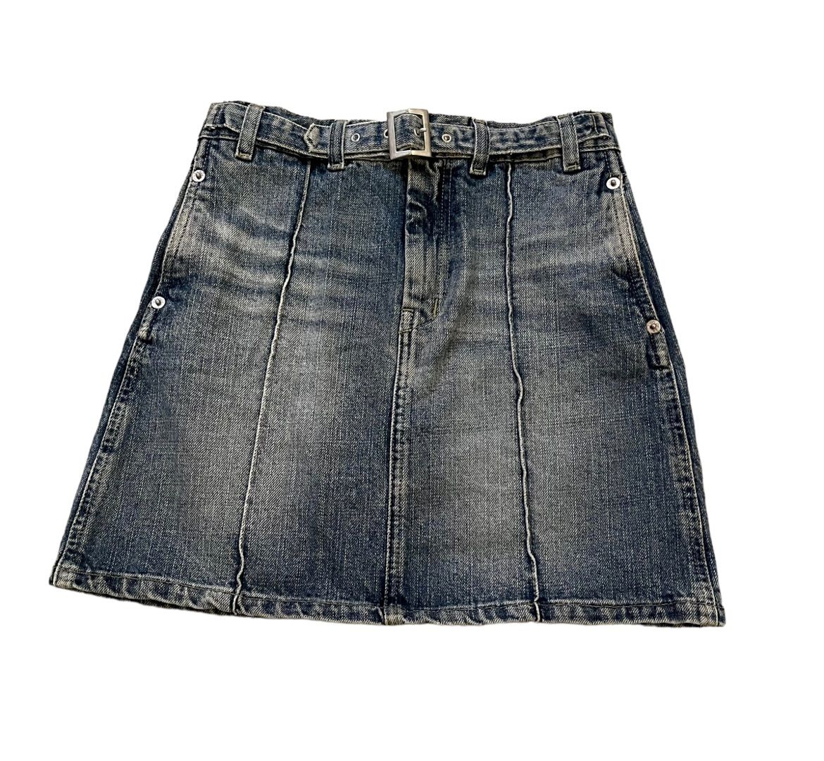 DIESEL ディーゼル デニムスカート ミニスカート ベルト付