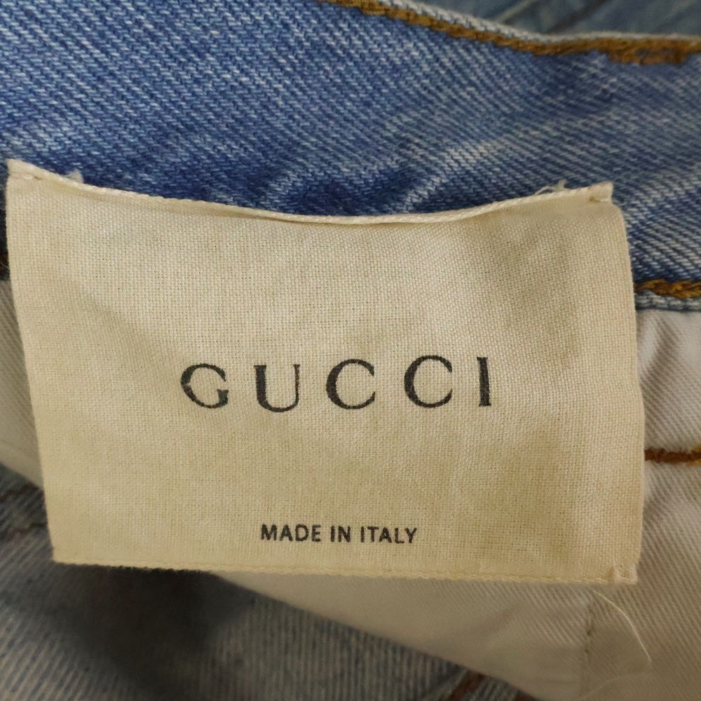 GUCCI (グッチ) 17SS Printed Chlorine Punk Jeans 452428 XR360