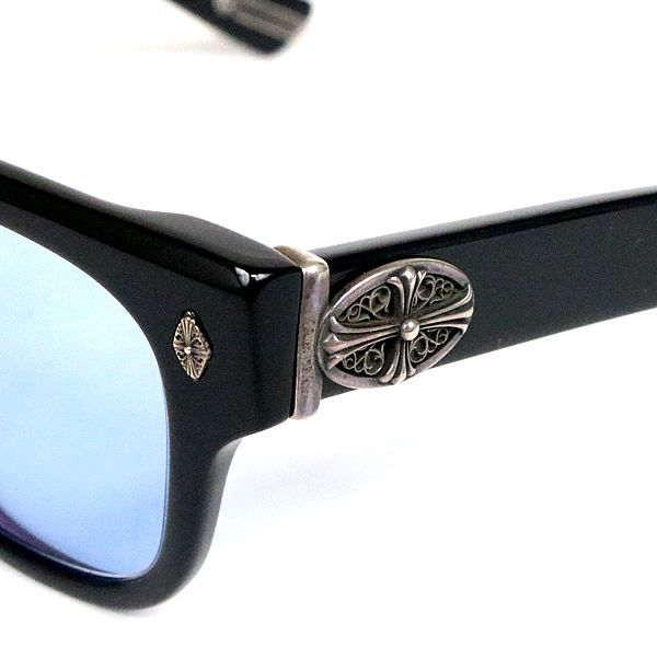 クロムハーツ GIVENHED クラシックオーバルクロステンプルスクエア  