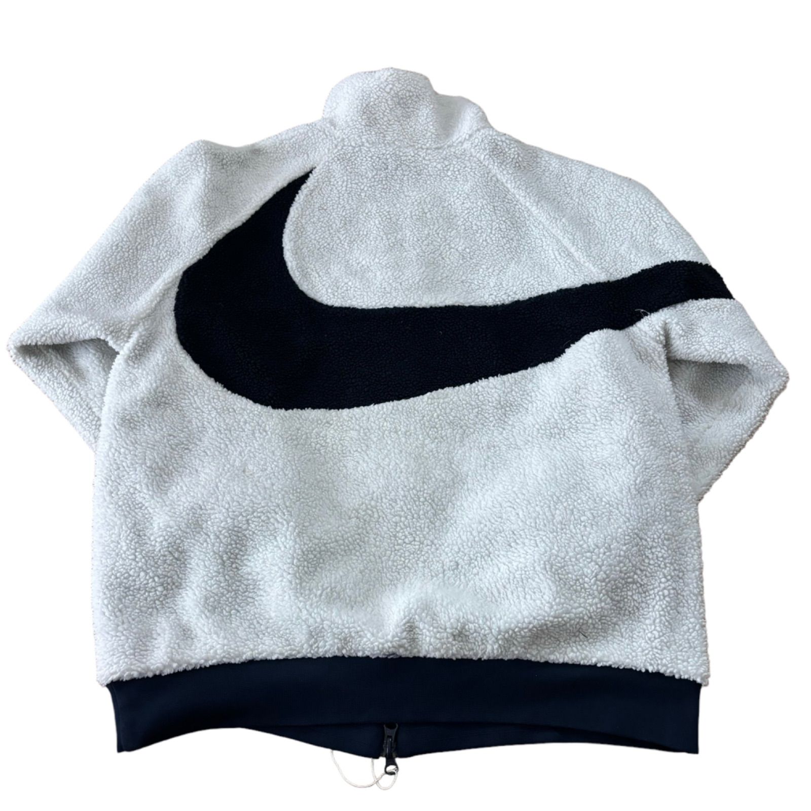【NIKE】リバーシブル ボアジャケット ビッグスウィッシュ Ꮮサイズ【ナイキ】 ☆ビックスウッシュ☆ NIKE ナイキ BIGSWOOSH ボアリバーシブル