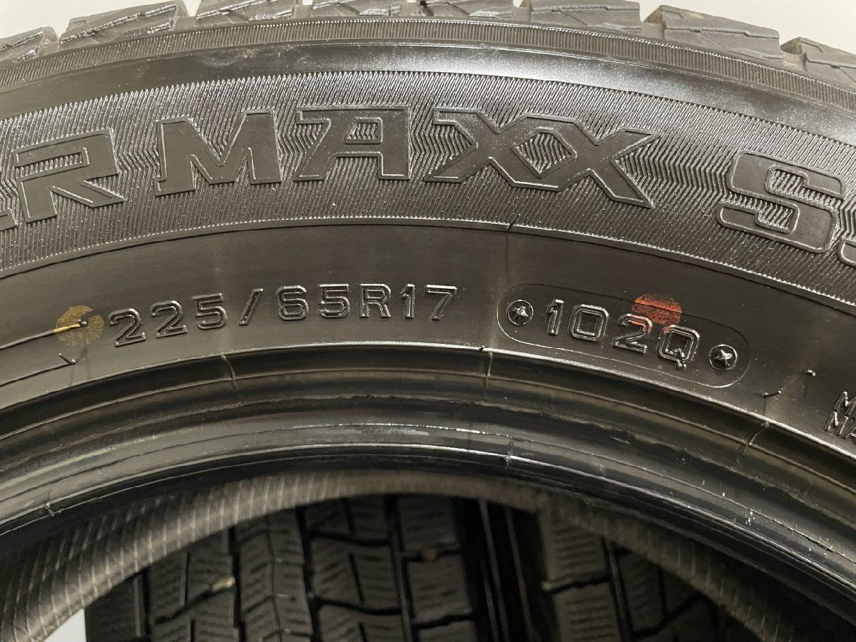 DUNLOP WINTER MAXX SJ8+ 225/65R17 17インチ スタッドレス 4本 21年製 