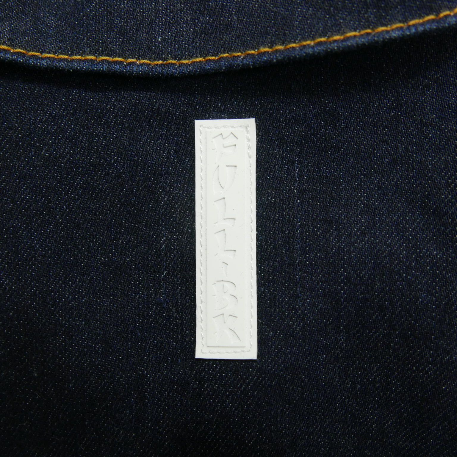 18SS FULL-BK フルビーケー ZIP PRINT LINE DENIM JACKET INDIGO 
