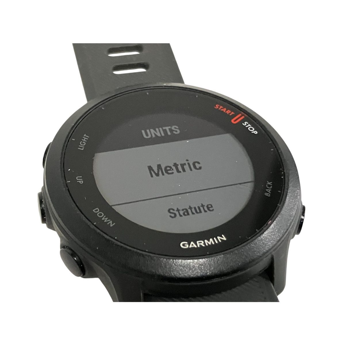 Garmin ForeAthlete 55 黒　中古　カバー付き GARMIN ガーミン FOREATHLETE 55 GPSランニングウォッチ
