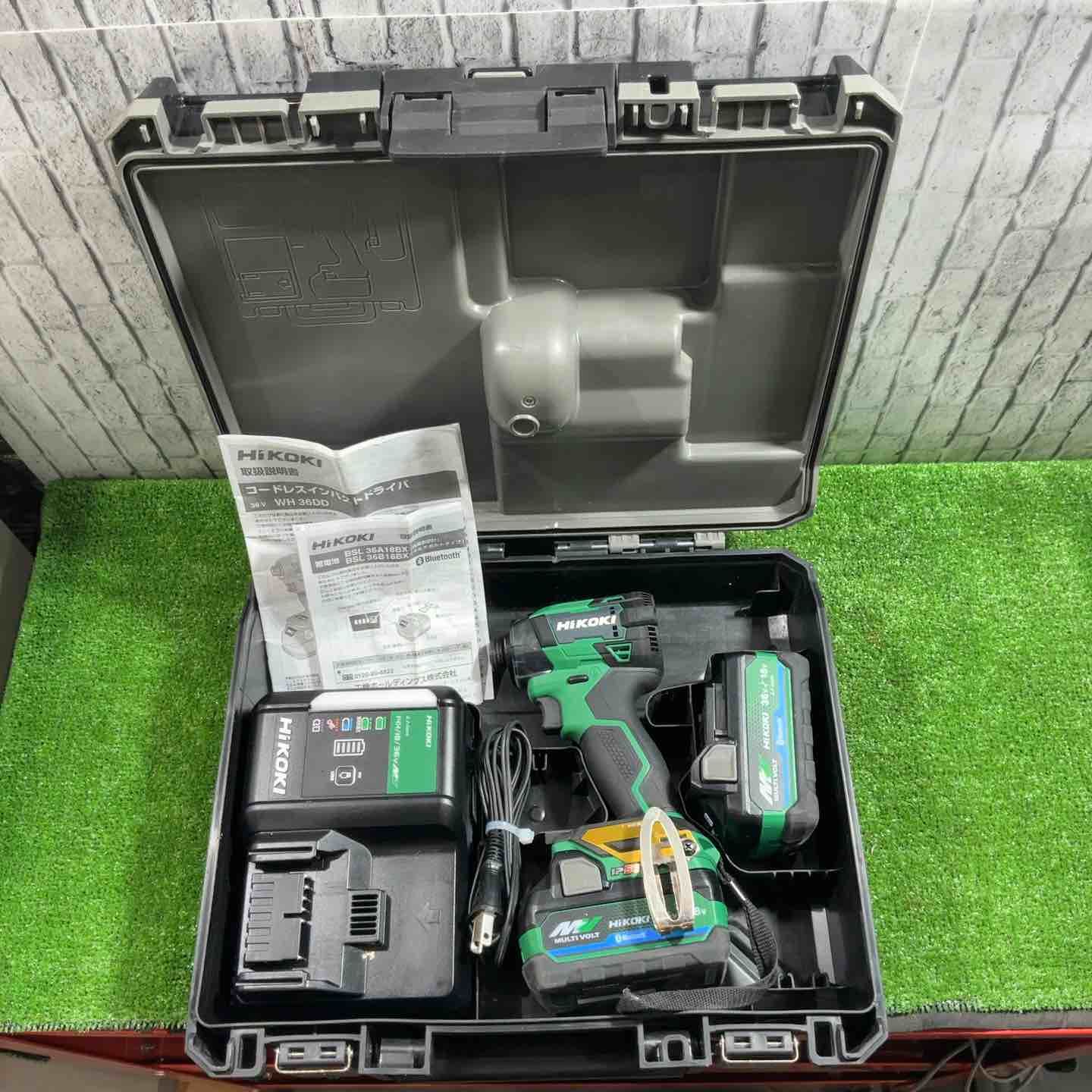 ハイコーキ HIKOKI 旧 日立工機 コードレスインパクトドライバー WH36DD 2XHSZ IG 川口店