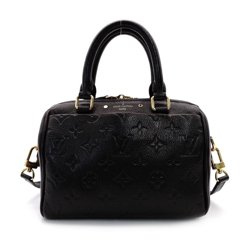 ルイヴィトン LOUIS VUITTON スピーディ20NM モノグラム アンプラント ブラック 7-4-148