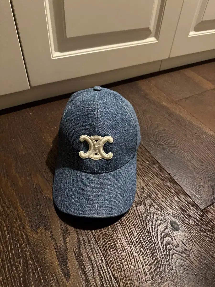 Celine セリーヌ トリオンフ デニム ボールキャップ M