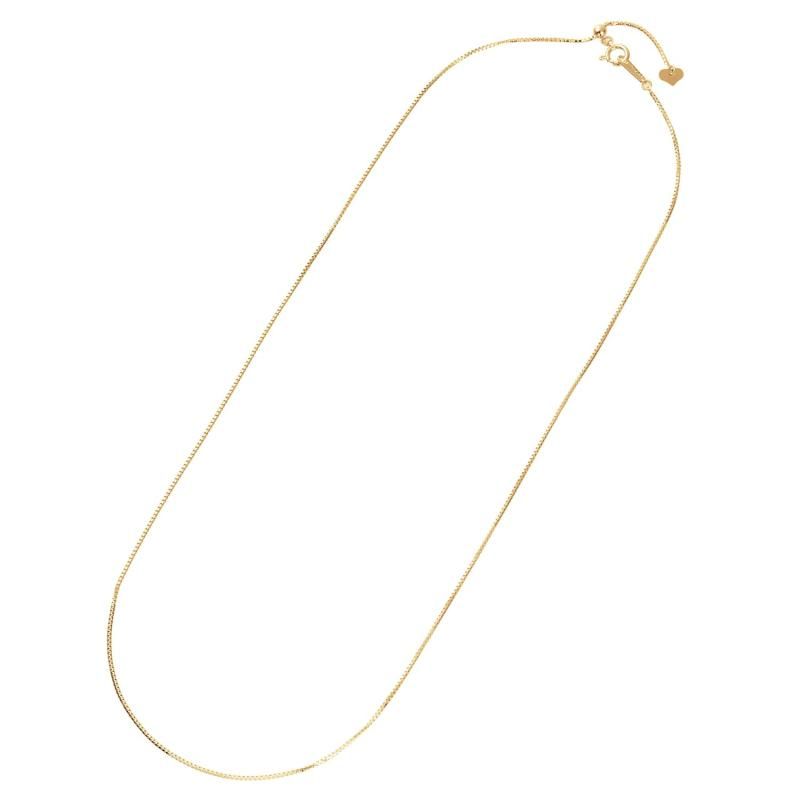 フェアリーカレット] 18金ネックレス K18 ベネチアンチェーン