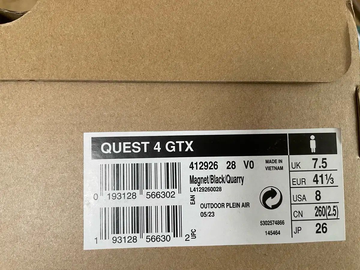 QUEST 4GTX 登山靴