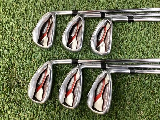 中古】 テーラーメイド AERO BURNER 6S アイアンセット IR KBS C