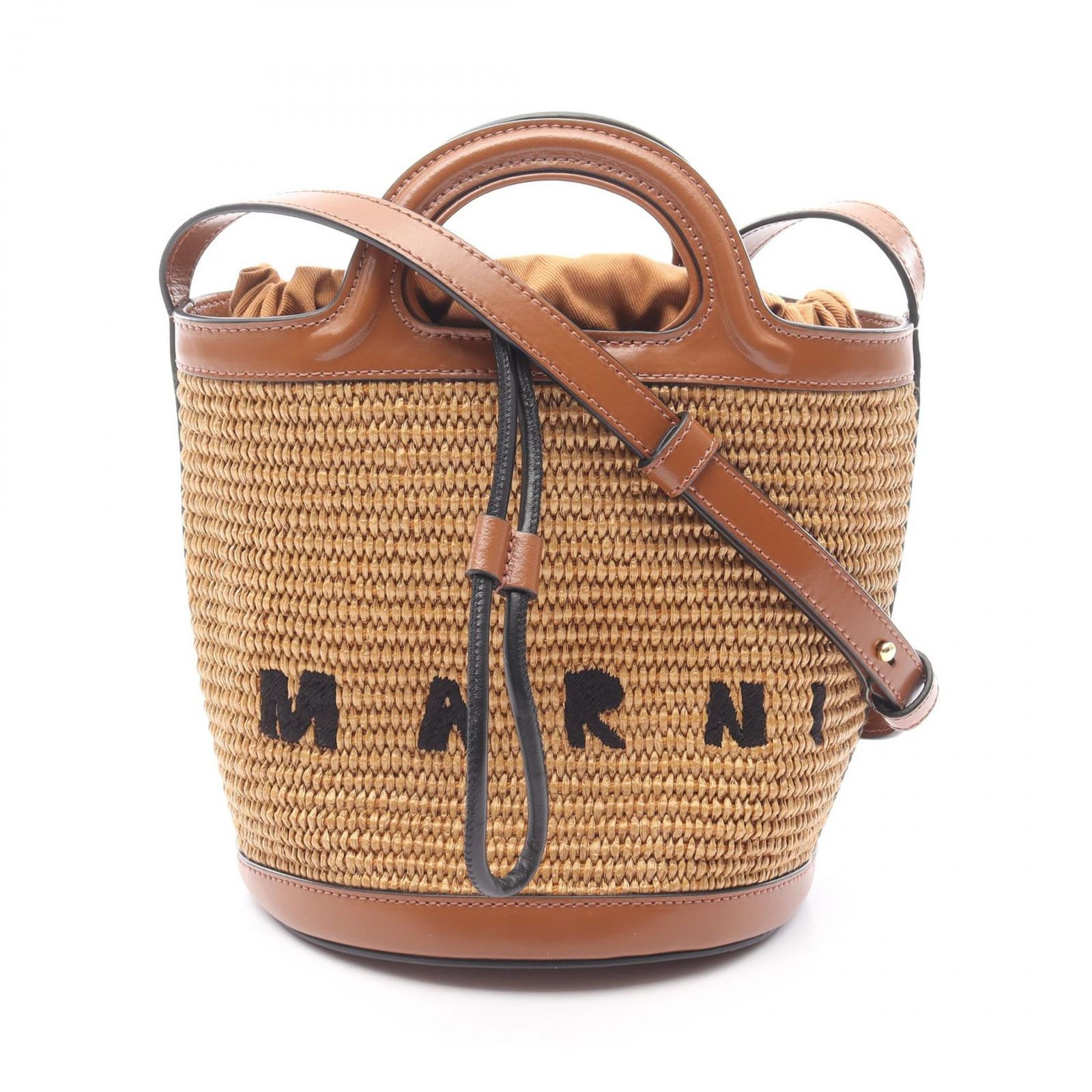 マルニ MARNI ショルダーバッグ TROPICALIA MINI BUCKET バケット 