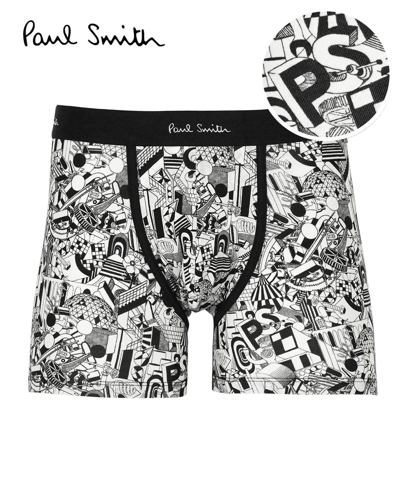 ポールスミス Paul Smith PS PRINTED メンズ ボクサーパンツ 【メール便】【514248】 インダストリアル