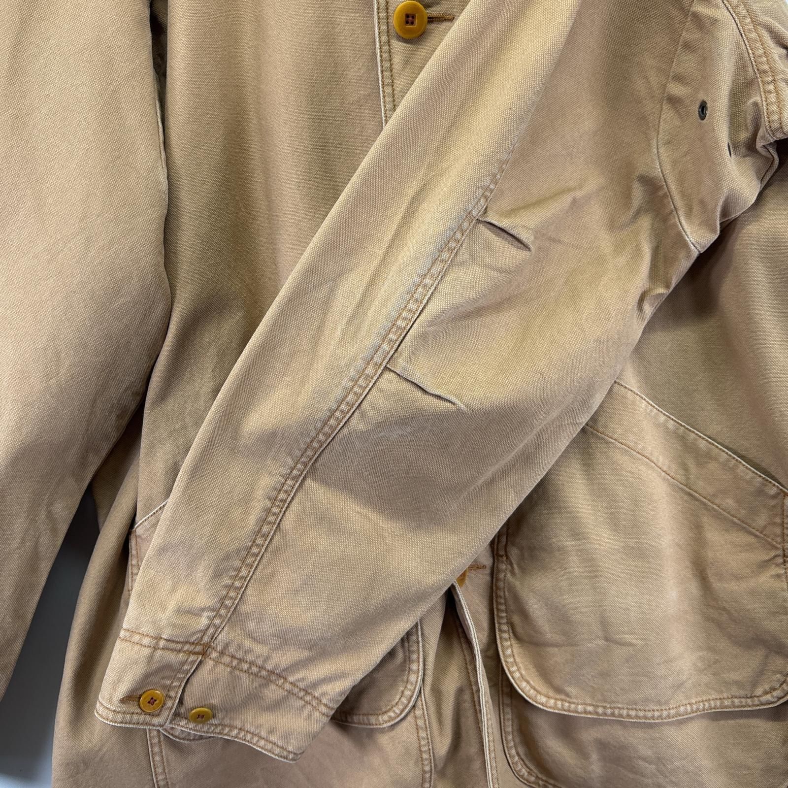 エルエルビーン 裏ボア ダック地ハンティングジャケット袖コーデュロイユニセックス L.L.Bean ハンティング コート USA製 裏ボア コーデュロイ
