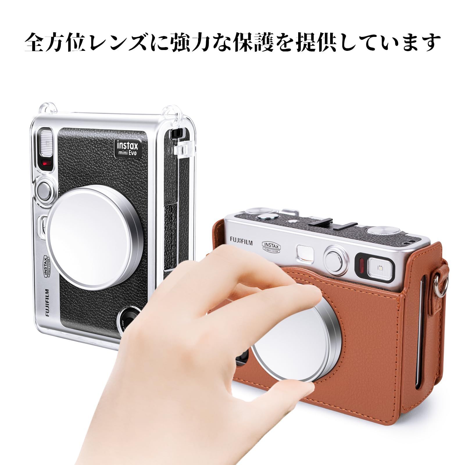 特価商品】mini evoレンズキャップ、チェキ evoレンズキャップ 防塵 耐