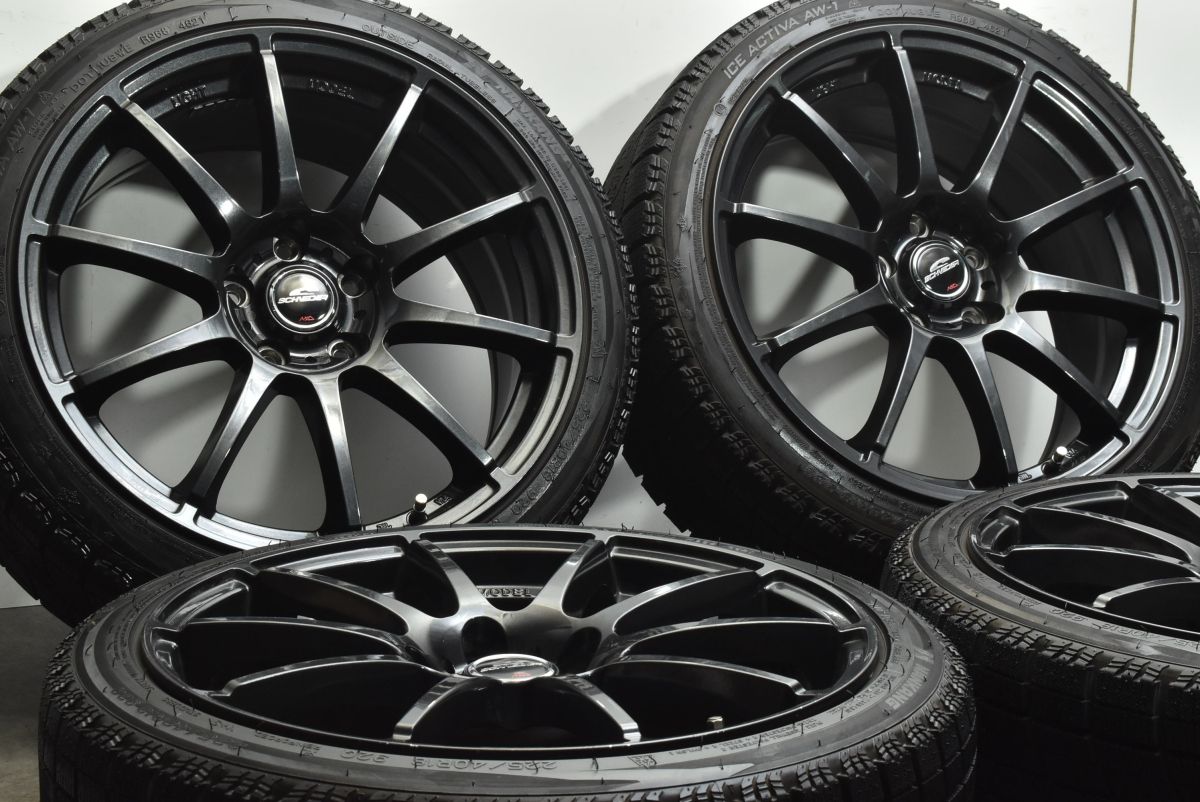 残溝あり！NANKANG スタッドレス AW-1 225/40R18 ４本セット NANKANG 4本セット 225/40R18 スタッドレスタイヤ ナンカン AW-1