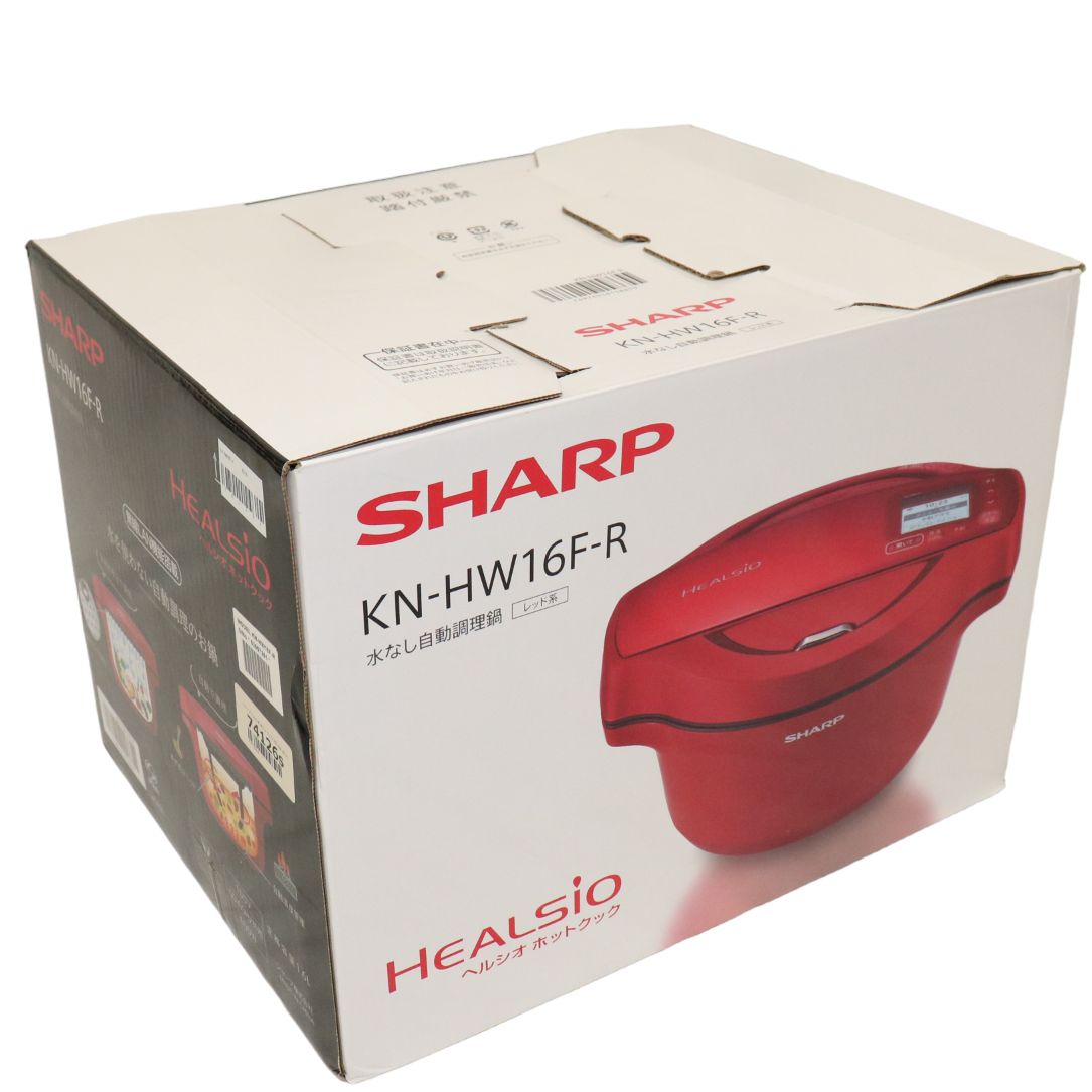 SHARPヘルシオホットクック KN-HW16F-R レッド 未使用 41m02Gg1gWL._AC_SY200_QL15_.jpg