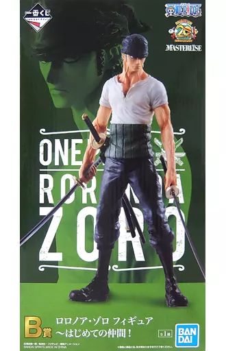 BANDAI - 【中古】未開封)B賞 ロロノア･ゾロ フィギュアはじめての仲間! ｢一番くじ ワンピース20th ANNIVERSARY｣　バンダイ[92][240092287870] BANDAI - 【中古】未開封)B賞 ロロノア・ゾロ フィギュア