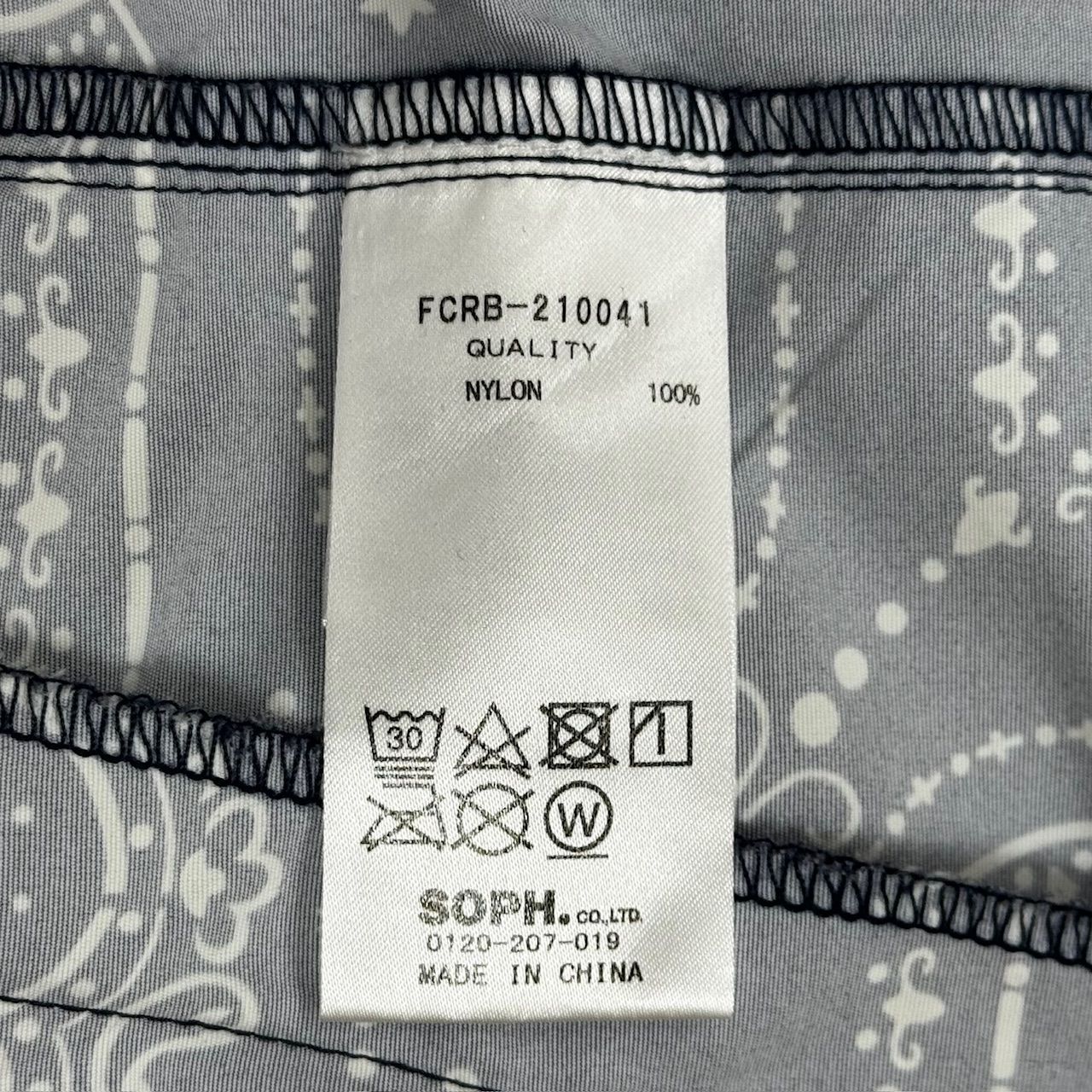 F.C.R.B.(F.C.Real Bristol) 21SS NYLON HOODED BLOUSON ナイロン 