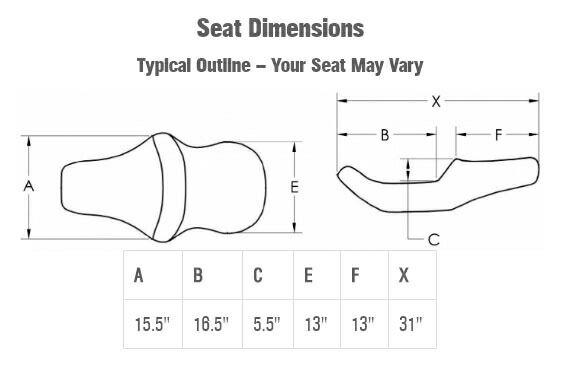 EXTENDED REACH ROAD SOFA CF シート ヒーター機能付き|バックレスト有り|2008〜25年ツーリング DECORATOM_COM_BR