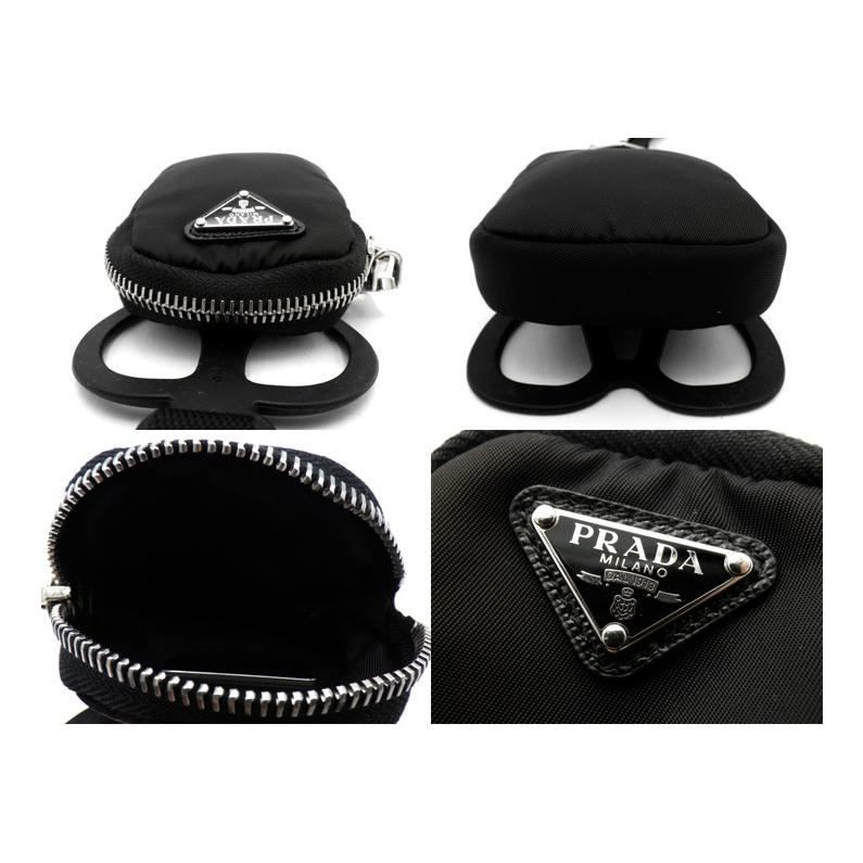 プラダ PRADA Re Nylon 1ZT016 リナイロン 三角プレート ロゴ テスート モバイル ケース ストラップ ポーチ 44376 KARIMZIABAT_FR