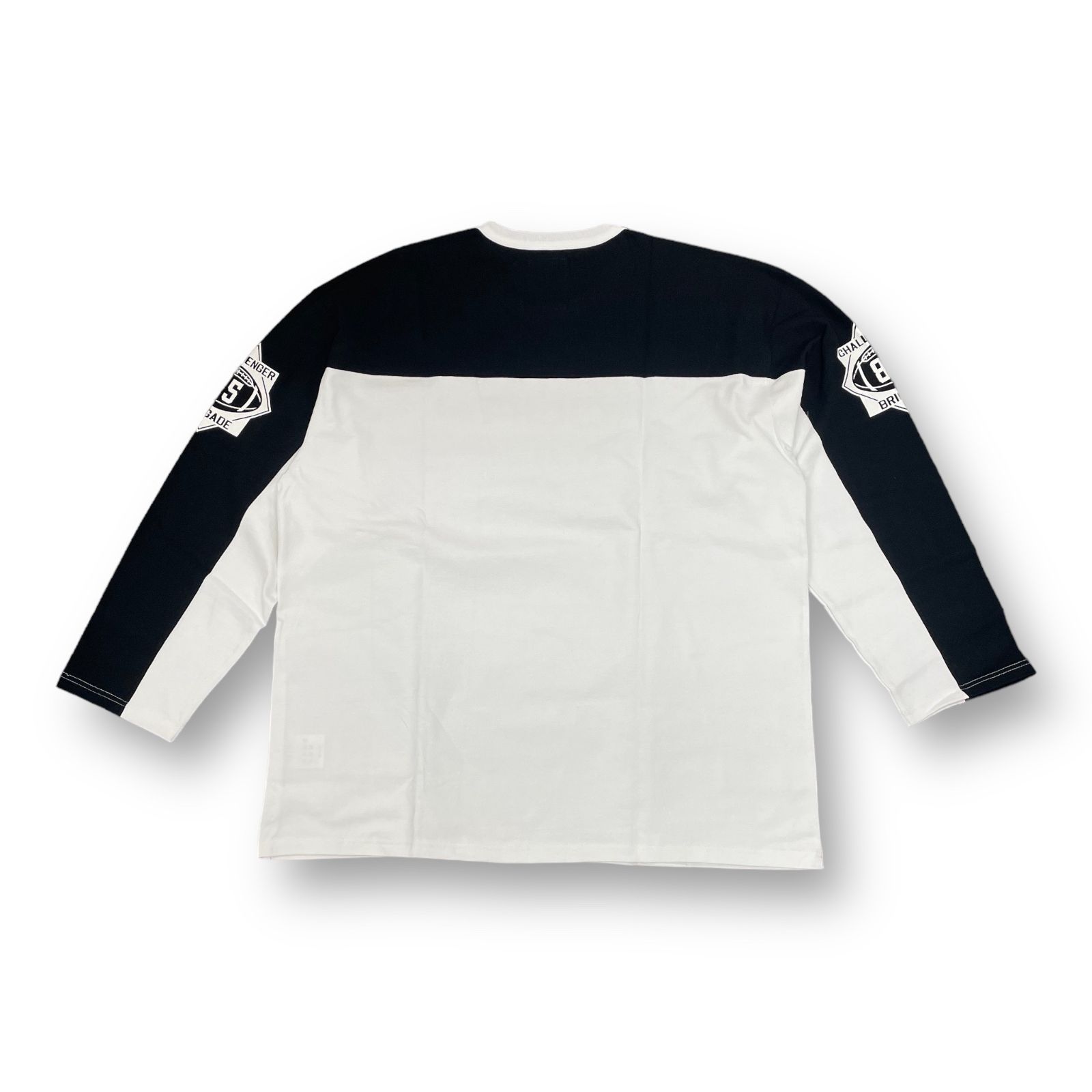 XL 美品 CHALLENGER HEAVY WEIGHT TROOPS TEE CHALLENGER / HEAVY WEIGHT TROOPS TEE -White×Black-