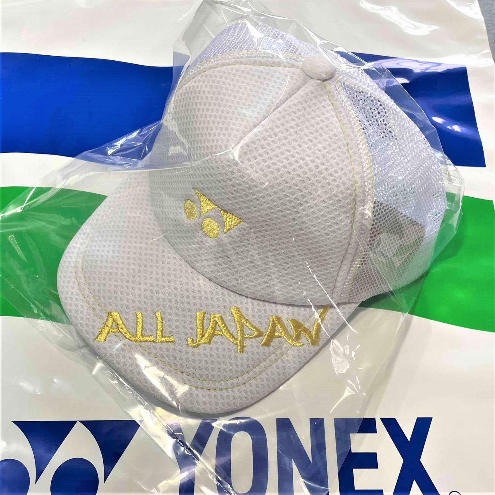 ヨネックス YONEX ALL JAPAN キャップ 白金 帽子 - メルカリ