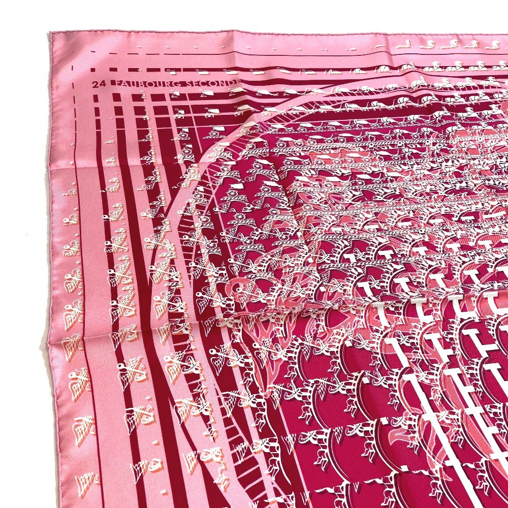 エルメス 銀座限定 10周年記念 24 FAUBOURG カレ90 スカーフ - メルカリ 