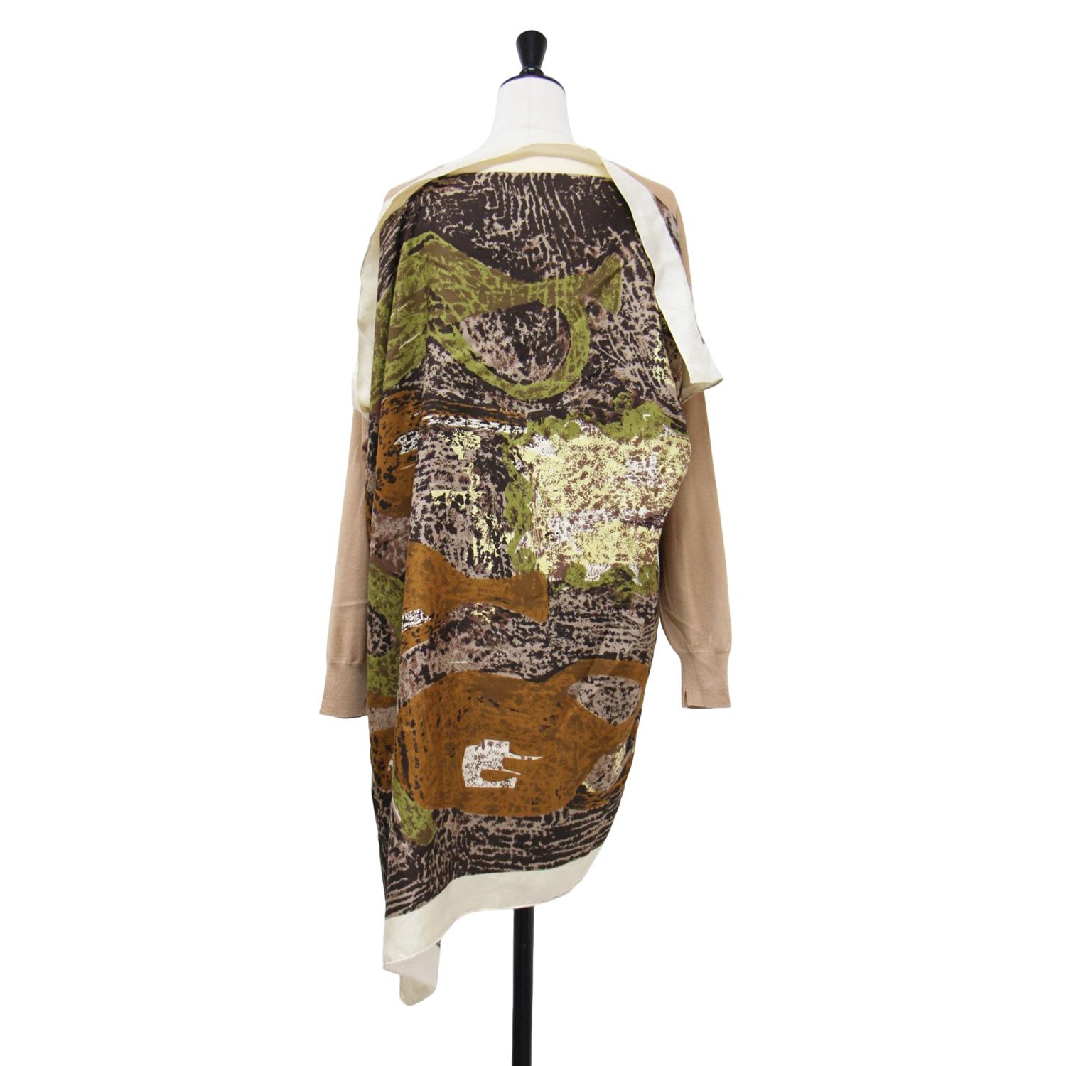 CELINE セリーヌ ニット ベージュ サイズ:記載なし(FREE) / スカーフ  